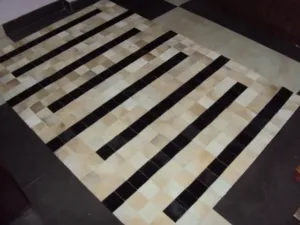 Luxury HAndwoven Rugs Leather (3)