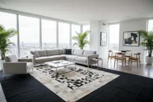 Luxury HAndwoven Rugs Leather (3) 1