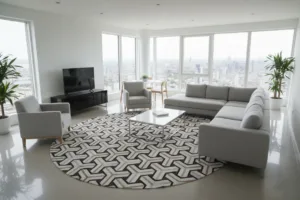 Hand-Tufted Luxury Area Rug LHR6005A – Premium Handmade Wool Carpet by Luxury Handwoven Rugs