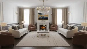 Hand-Tufted Luxury Area Rug LHR3002A – Premium Handmade Wool Carpet by Luxury Handwoven Rugs | Luxury Handmade Rugs