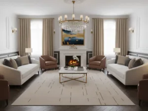 Hand-Tufted Luxury Area Rug LHR3002A – Premium Handmade Wool Carpet by Luxury Handwoven Rugs | Luxury Handmade Rugs