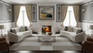 Hand-Tufted Luxury Area Rug LHR3002A – Premium Handmade Wool Carpet by Luxury Handwoven Rugs | Luxury Handmade Rugs